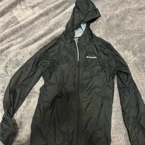 Columbia Men's Black Raincoat
